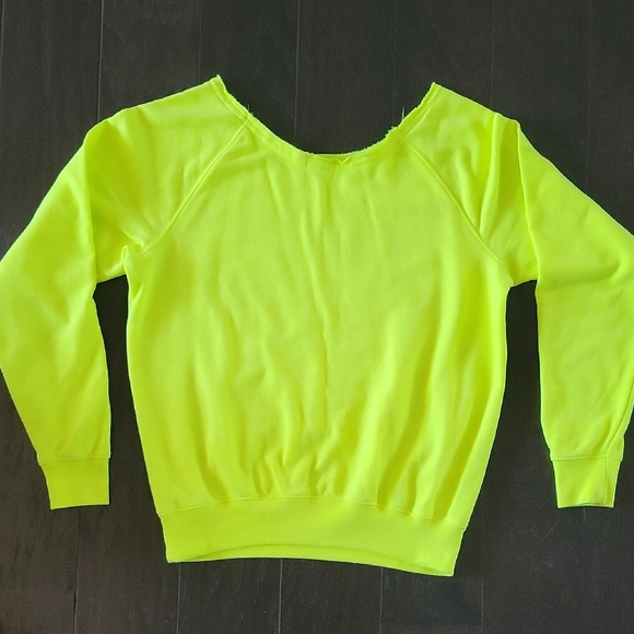 PINK Victoria's Secret Neon Sweatshirt - Picture 6 of 7